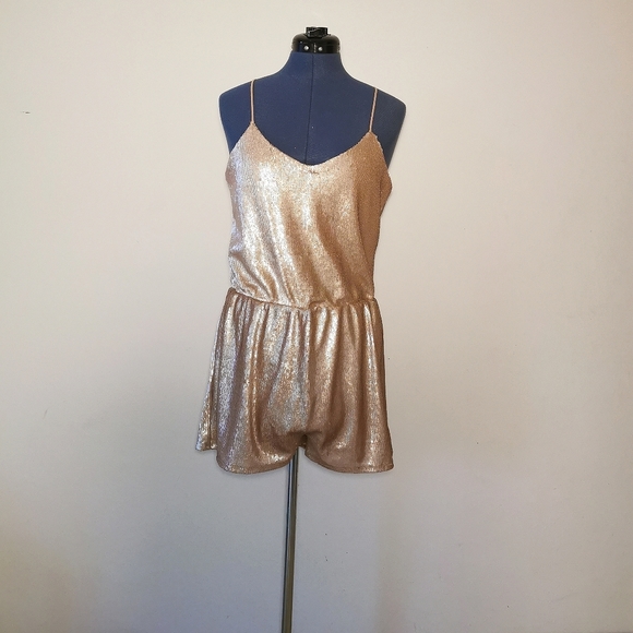 Rose Gold Romper - Picture 3 of 6
